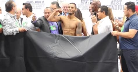 naked boxers|Watch as boxer Andrew Cancio gets NAKED for weigh